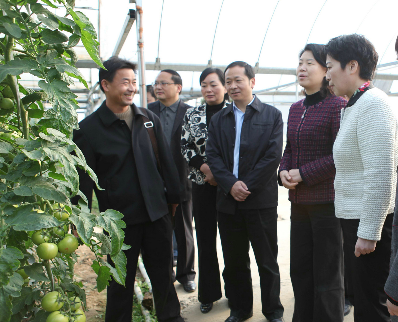 湖北省委常委、政法委書記肖菊華來我公司基地調(diào)研指導(dǎo)工作